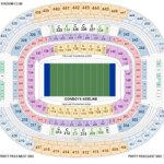 2019 Dallas Cowboys Stadium Seating Chart Arlington TicketCity Insider