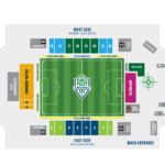 2019 Taft Stadium Seating Map
