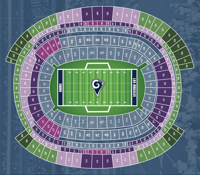 Rams Stadium Seating Chart