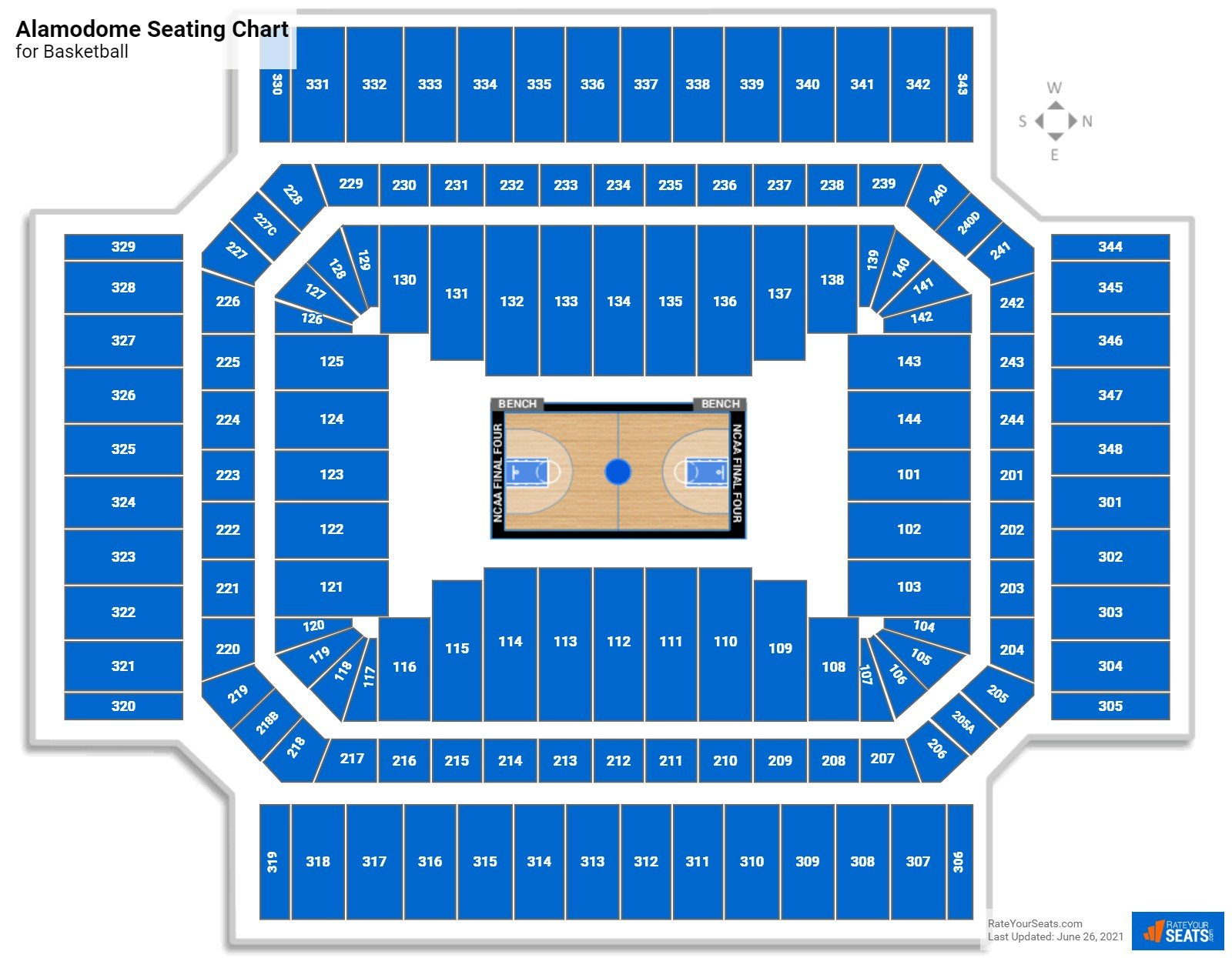 Alamo Bowl Stadium Seating Chart Stadium Seating Chart