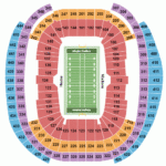 Allegiant Stadium Seating Chart Maps Las Vegas