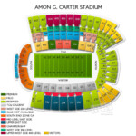 Amon G Carter Stadium Tickets Amon G Carter Stadium Seating Chart