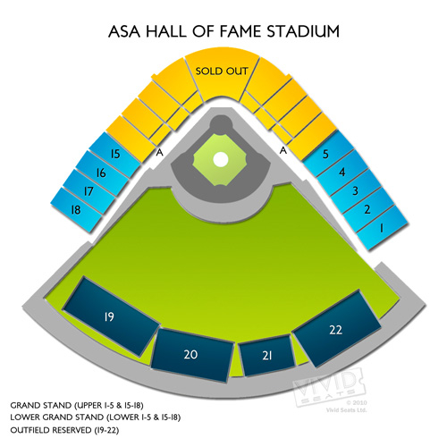 ASA Hall Of Fame Stadium Tickets ASA Hall Of Fame Stadium Information 