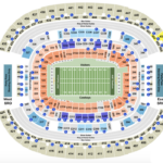 AT T Stadium Seating Chart With Row Seat And Club Details