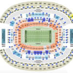 AT T Stadium Seating Chart With Row Seat And Club Details