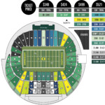 Autzen Stadium Seating Chart With Row Numbers Two Birds Home