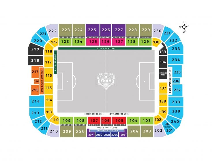 Bbva Compass Stadium Seating Chart