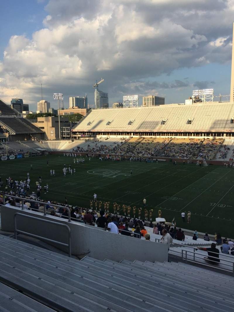 Bobby Dodd Stadium Seating Chart View - Stadium Seating Chart