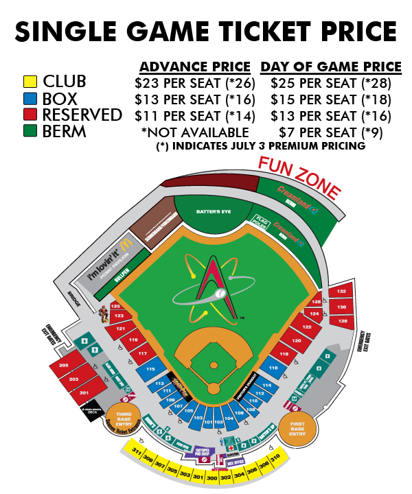 Albuquerque Isotopes Stadium Seating Chart - Stadium Seating Chart