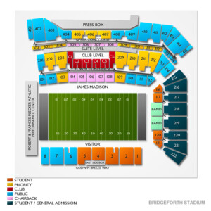 Jmu Bridgeforth Stadium Seating Chart - Stadium Seating Chart