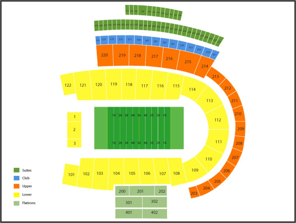 Cu Boulder Stadium Seating Chart Stadium Seating Chart