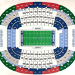Detailed Optus Stadium Seating Map AT T Stadium Arlington TX