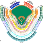 Dodger Stadium Seating Chart Dodger Stadium Los Angeles California