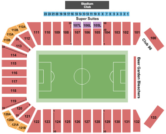 FC Dallas Stadium Tickets In Frisco Texas FC Dallas Stadium Seating 