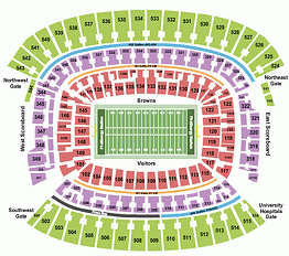 FirstEnergy Stadium Seating Chart Rows Seat Numbers And Club Seats