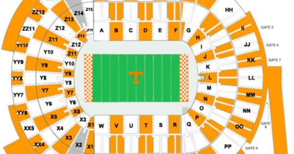 Florida Gators Stadium Seating Chart