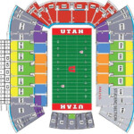 Football Seating Map UtahTickets Your Official Home For All Utah