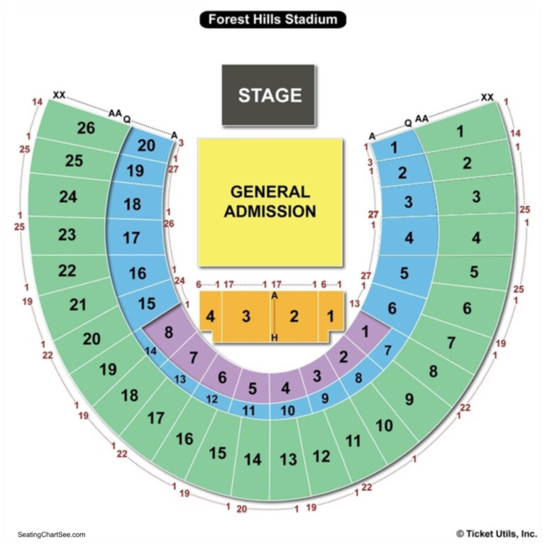 Forest Hill Stadium Seating Chart - Stadium Seating Chart