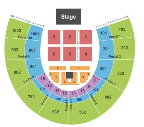 Forest Hills Stadium Tickets Seating Charts And Schedule In Forest 