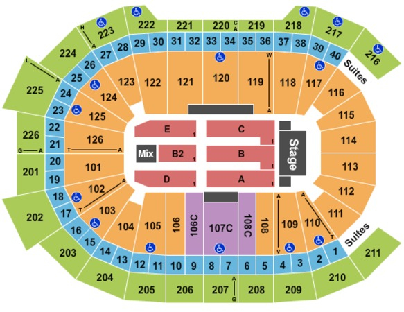 Giant Center Tickets In Hershey Pennsylvania Giant Center Seating 