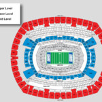 Giants Seating Chart At MetLife Stadium Giants