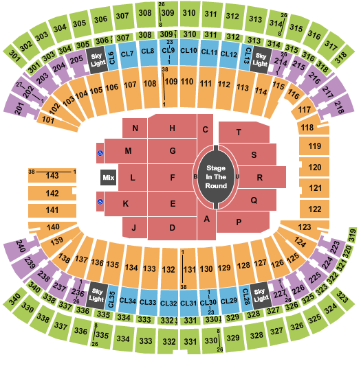 Gillette Stadium Seating Chart Maps Boston