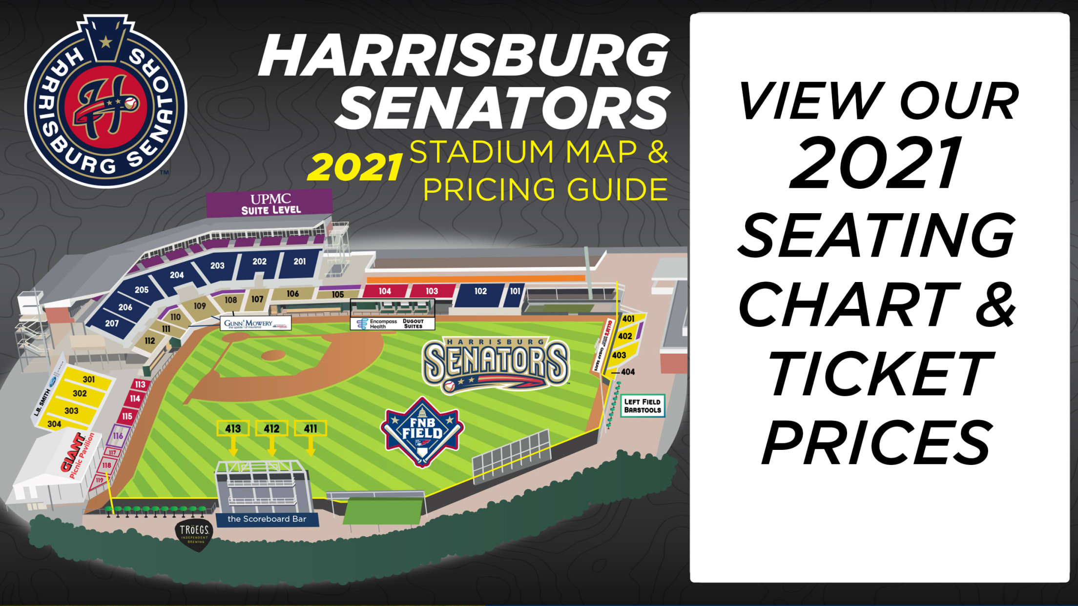 Harrisburg Senators Stadium Seating Chart Stadium Seating Chart