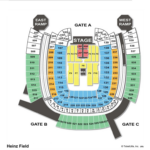 Heinz Field Seating Chart Pitt Football Two Birds Home