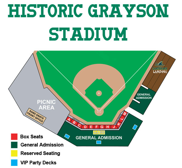 Historic Grayson Stadium Seating Chart