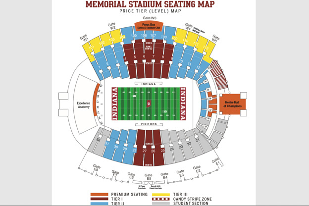 Indiana Football Offering Tiered Single Ticket Prices News Indiana 