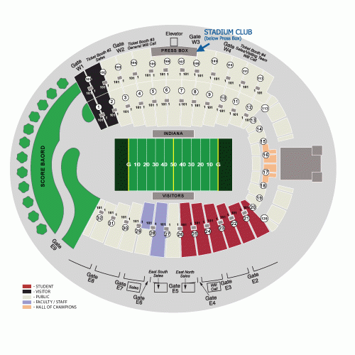 Indiana University Memorial Stadium Bloomington IN Tickets 2022