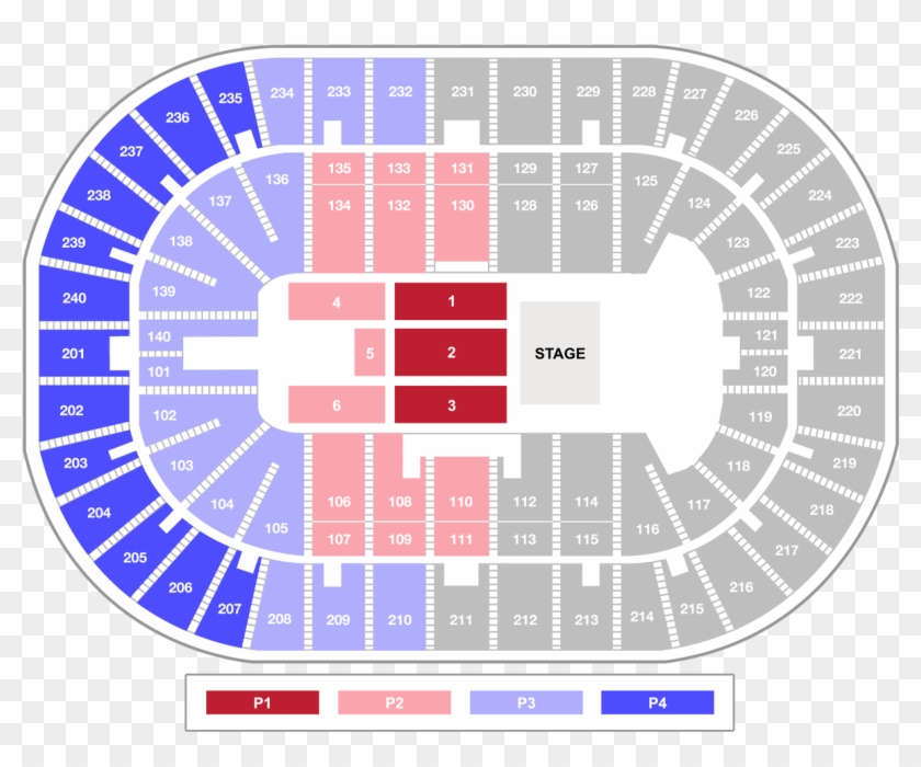 Individual Tickets Pnc Arena Seating With Rows HD Png Download 