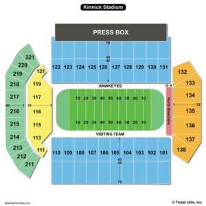 Kinnick Stadium Seating Chart - Stadium Seating Chart