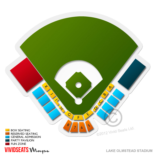 Lake Olmstead Stadium Seating Chart Vivid Seats