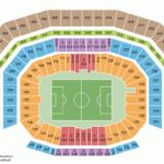 Levi s Stadium Seating Chart Section Row Seat Number Info