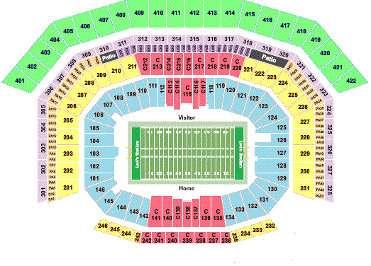 Levi s Stadium Seating Chart Views And Reviews San Francisco 49ers