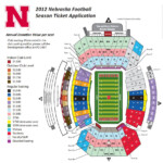 Memorial Stadium Seating Chart Google Search Nebraska Football