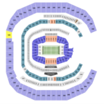 Mercedes Benz Stadium Seating Chart Section Row Seat Number Info