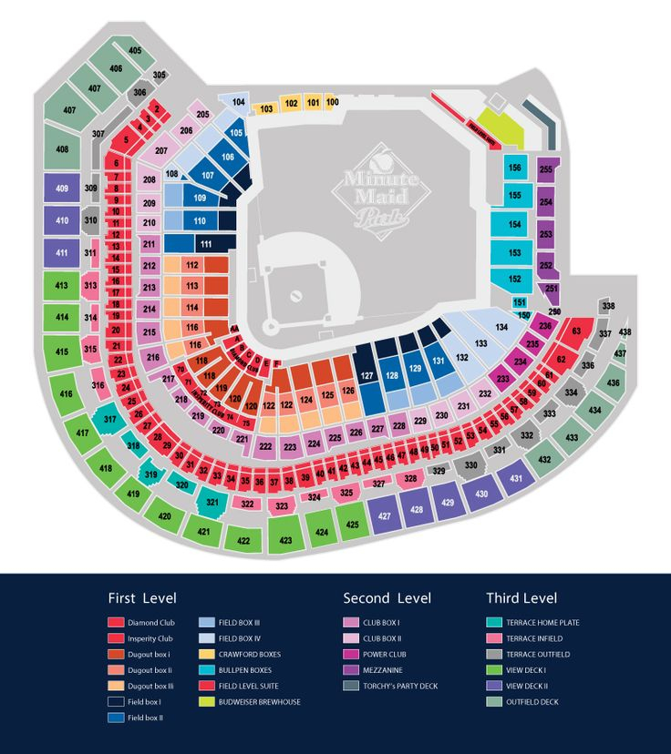 Minute Maid Park Seating Map MLB Minute Maid Park World Series 