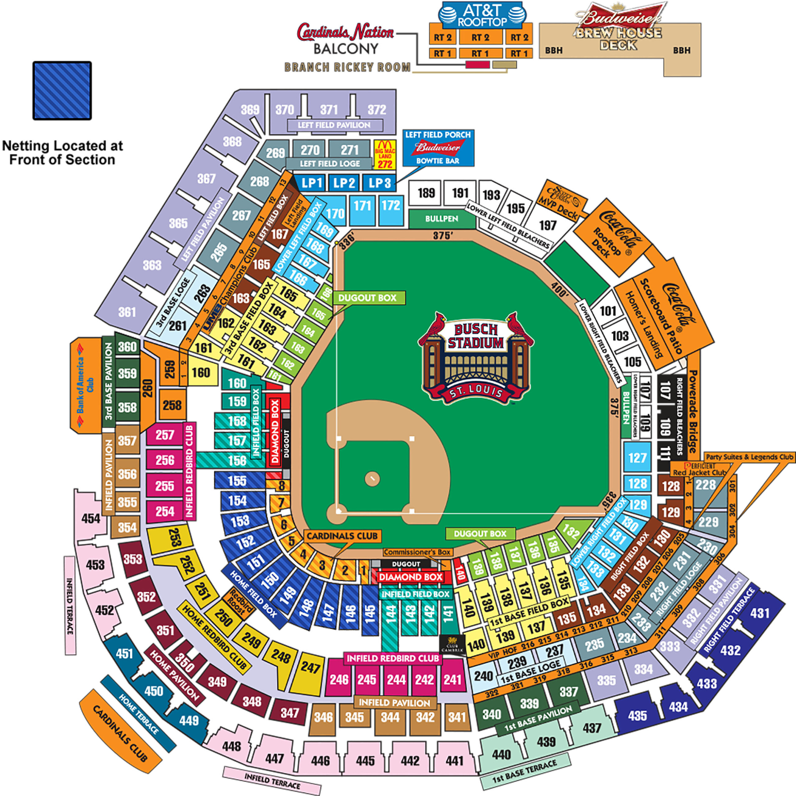 Baseball Stadium Seating Chart Stadium Seating Chart