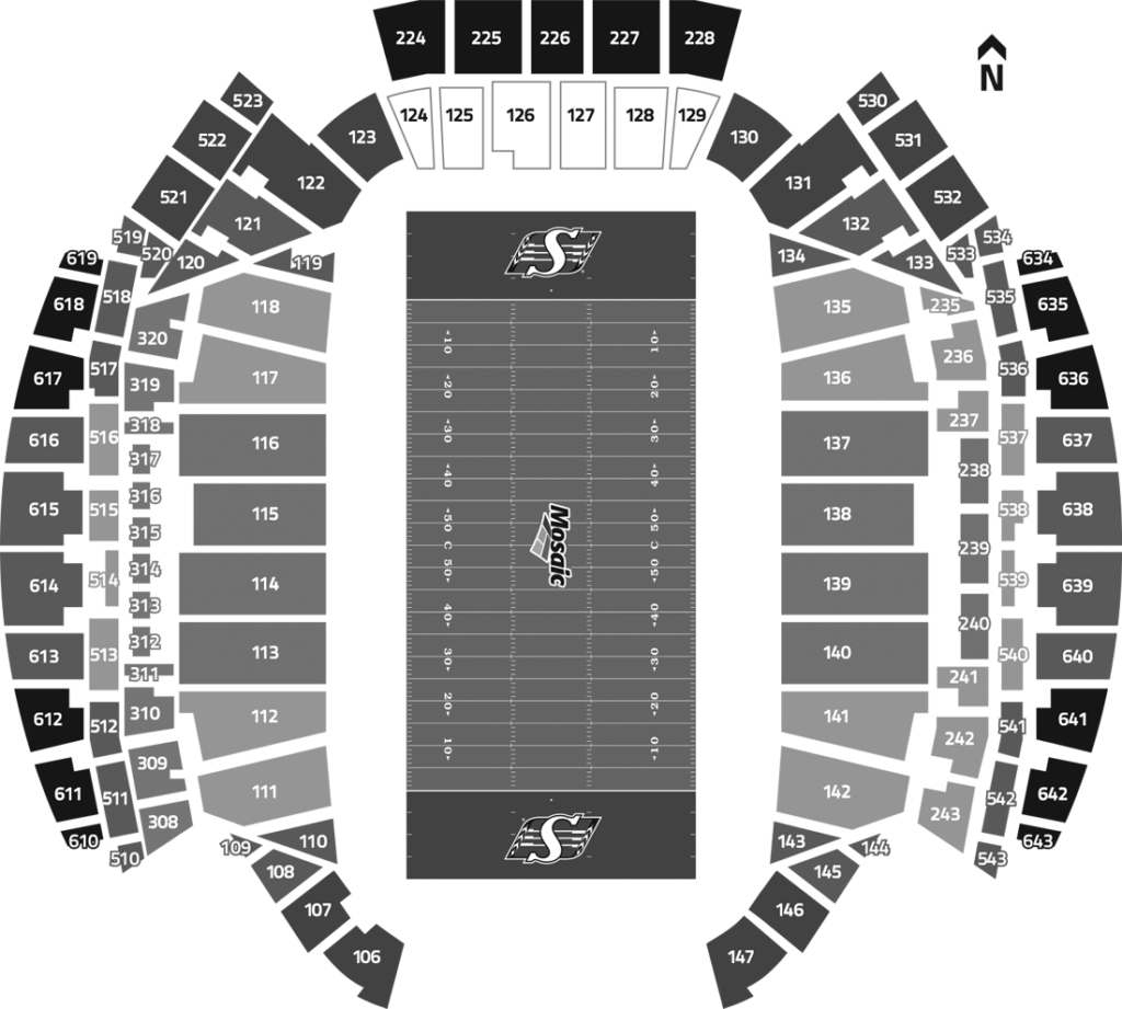 Mosaic Stadium StadiumDB