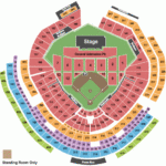Nationals Park Seating Chart Rows Seats And Club Seats