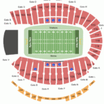 Nebraska Cornhuskers Football Stadium Seating Chart Elcho Table