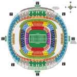 New Orleans Mercedes Superdome Seating Chart