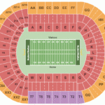 Neyland Stadium Seating Chart Neyland Stadium Knoxville Tennessee