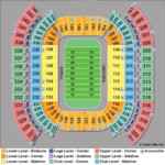 Nissan Stadium Seating Chart Nissan Stadium Nashville Tennessee