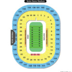Notre Dame Stadium Seating Chart Seating Charts Tickets