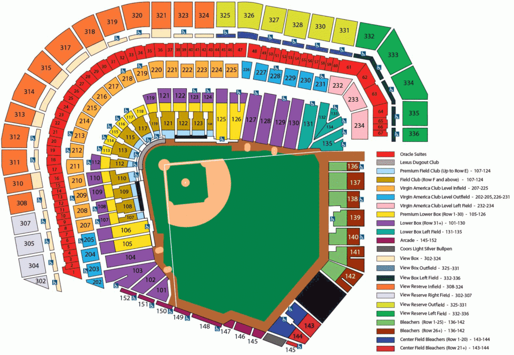 Ny Giants Stadium Seating Chart