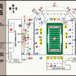 Oklahoma Memorial Stadium Map 180 W Brooks St Norman OK Mappery