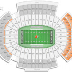 Penn State Football Stadium Seating Map With Rows Printable Map